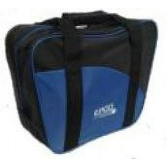 EPCO BuyBocceBalls Listing - 2 ball (with shoes) Aurora Soft Pack Bowling (Candlepin or Duckpin) Ball Bag - Black & Royal