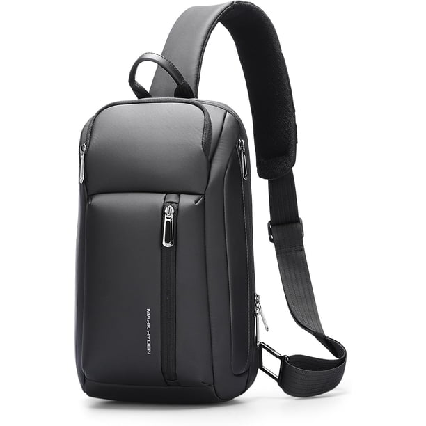 MARK RYDEN Mochila Impermeable con Compartimento para Tablet de 11 Pulgadas, Mochila Ligera Cruzada para el Pecho