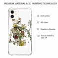 thumbnail image 4 of Bones and Botany Case for iPhone 12,Aesthetic Art Design Pattern Soft TPU Bumper Case Cover, 4 of 5