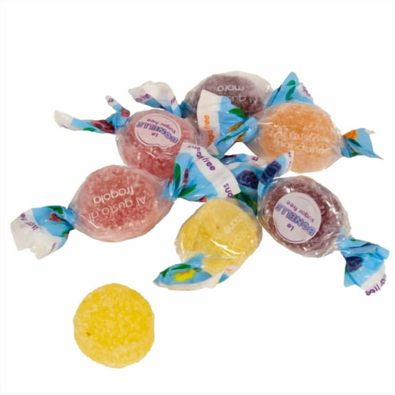 Bonelle Sugar Free Wrapped Fruit Jelly Candy 2.2 lb. Bag