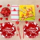 thumbnail image 4 of Platos para San Valentín | Vajilla desechable de 20 piezas para decorar cumpleaños infantiles y baby showers | Platos de papel con motivos de corazones, 4 of 6