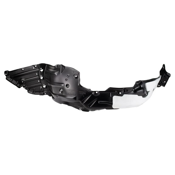 TRQ Front Left Inner Fender Liner Black Drivers Side Fits Select 2020-2022 Toyota Corolla TO1248234
