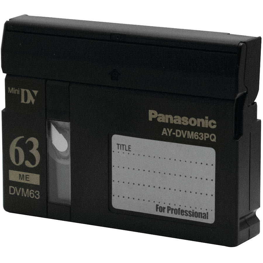 Panasonic AYDVM63PQUS Mini Digital Video Cassette