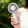 thumbnail image 6 of Small Hand Fan Handheld Fan Rechargeable Mini Handheld Fan Handheld Fan Handheld Fans Bulk Personal Fan ﻿ Portable Mini Fan Handheld Fan With Cooling Plate Black, 6 of 7