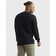 thumbnail image 3 of Hanes Originals Men's Cotton Long Sleeve T-Shirt (Big & Tall Sizes) Black 4XT, 3 of 7