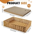 thumbnail image 2 of LELE LIFE Cat Scratcher Basket with 3Pcs Cat Scratch Pad, Cardboard Cat Scratcher Cat Scratching Board, Cat Scratching Post for Small Indoor Cats, 2 of 7
