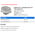 thumbnail image 2 of Radiator Cap - Compatible with 1979 - 1989 Jaguar XJ6 1980 1981 1982 1983 1984 1985 1986 1987 1988, 2 of 2