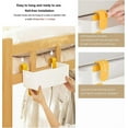 thumbnail image 3 of Bedside Organizer Storage Caddy Hanging as Bunk Bed Storage Accessories Handrail Multi Pockets for Dorm Bunk Bed Shelf, 3 of 5