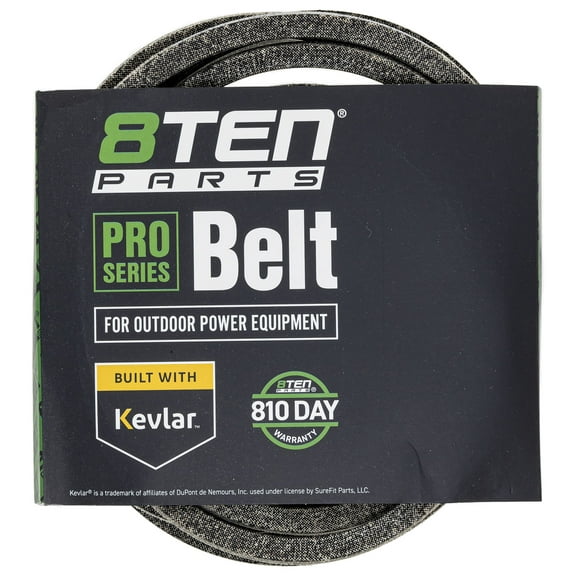 8TEN Belt with KEVLAR for Husqvarna 532429636 592855001 John Deere M84136 101 x 1/2 810-CBL2823T