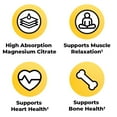 thumbnail image 3 of Nature Made Magnesium Citrate 250 mg Dietary Supplement (Netcount 180 Soft Gels), 180Count, 3 of 7