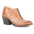 thumbnail image 2 of Women's Stetson Nicole Boots Round Toe Handcrafted Brown, 2 of 2