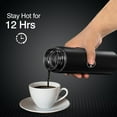 thumbnail image 5 of Ben Din Clothing LED Temperature Display Water Bottle Thermos 16 oz - Black, 5 of 7