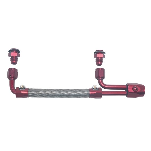 Edelbrock 8088 Performer Series Multi Carb Fuel Line Kits; Dual Quad; 6.4375 in. CenterTo