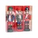 thumbnail image 1 of Cascanueces de madera de 4,7 pulgadas, figura de soldado, decoración navideña para el hogar, 1 of 5