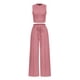 thumbnail image 1 of Conjunto de Ropa Casual para Mujer PRETTYGARDEN Top Corto Rosa XXL, 1 of 8