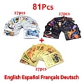 thumbnail image 3 of Cartas de Pokémon en inglés, español, francés, alemán, dorado, colorido, Vmax, GX, EX V, Pikachu, Charizard, Colección rara, regalos de batalla, Juguetes, 3 of 3
