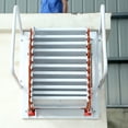 thumbnail image 5 of INTBUYING 9.8ft Wall-Mounted Attic Stair Loft Wall Ladder Al-Mg Alloy Orange, 5 of 10