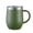 Army Green, variant on 12oz Insulated Coffee Mug with Handle Stainless Steel Insulated Coffee Mug Double Wall Vacuum Travel Mug Tumbler Cup with Sliding Lid Travel Coffee Cup Thermal Cup