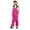 1#Hot Pink, variant on Kiijoy Toddler Girls Overalls Thermal Snow Pants Winter Waterproof Dungarees, Sizes 4-5