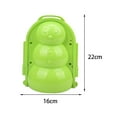 thumbnail image 3 of Snowball Maker Clip Multipurpose Snow Ball Clip for Kids Teens Adults Yards Light Green Snowman, 3 of 9