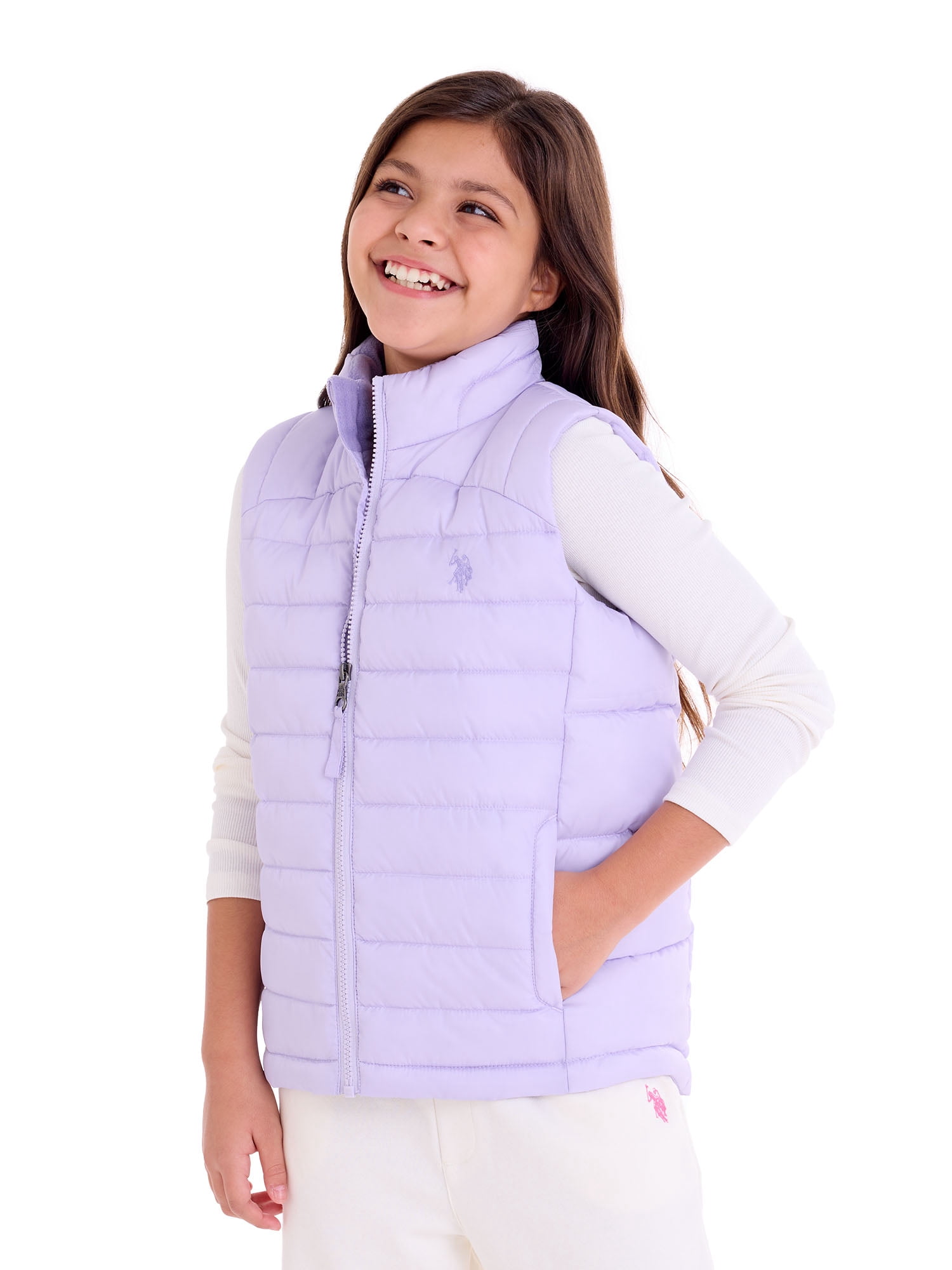 U.S. Polo Assn. Kids Puffer Vest, Sizes 4-18
