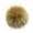 Light Yellow 16CM, variant on Naierhg 2Pcs 14cm/16cm Soft Faux Fur PomPom DIY Car Handbag Keychain Fluffy Ball Pendant