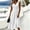 White, variant on QUNYINEY Casual Women Summer Dresses 2026 A Line Long Sleeveless Black Sundress Loose Fit Vacation V Neck Dresses