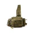 thumbnail image 4 of serony Sacs à Pêche Multifonctionnels Bandoulière Simple Équipement Portable Résistant à l'Usure Sac de Taille Grand Sac de Rangement Utilitaire Extérieur Sac à Main Kaki, 4 of 9