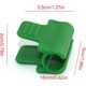 thumbnail image 3 of 40 Uds. Accesorios para invernadero de 16mm, Clips de plástico para jardinería, cobertizo grande, Clip de película de alambre de acero para invernaderos, 3 of 5