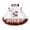 00-White2370, variant on Byoo First Halloween Pumpkin Jumpsuit for Newborn Boys Long Sleeve Crewneck Holiday Bodysuit Party Onesies,White