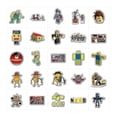 thumbnail image 4 of 100 unidades de pegatinas de moda Roblox, calcomanía impermeable para monopatín Afortunado Sencillez, 4 of 5