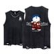 thumbnail image 1 of Camisetas Vintage de Hip Hop, camisetas sin mangas de gran tamaño informales con Gato de dibujos animados, camisetas Retro lavadas de manga corta, Chaleco de algodón sin mangas, 1 of 4
