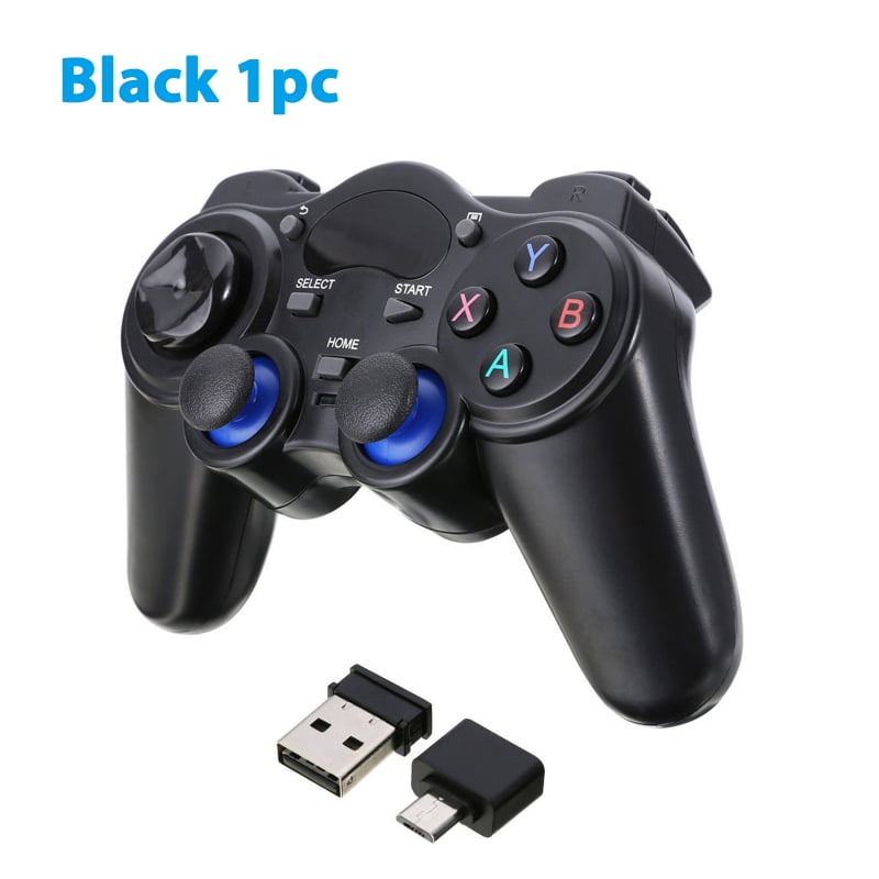 mild reductor Hejse 2.4G Wireless PC Game Controller USB Gaming Gamepad Joystick For Computer &  Laptop & Notebook (Windows 10/8/7/XP, Steam), Android and PS3 ,Black -  Walmart.com