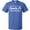 Royal Blue, variant on From Santa Fe New Mexico in White Distressed Text T-Shirt