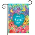thumbnail image 2 of Briarwood Lane Floral Home Sweet Home Spring Garden Flag, 2 of 4