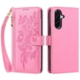 thumbnail image 2 of Case For Samsung Galaxy A17 5G Butterfly Flower Multi-card Holder Zipper Wallet With Lanyard Magnetic Clasp Flip Stand Leather Phone Case,Pink,For Galaxy A17 5G, 2 of 8