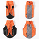 thumbnail image 4 of El animal doméstico a prueba de agua ajustable del impermeable del perro viste la chaqueta de lluvia ligera con la tira reflexiva, 4 of 5