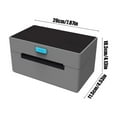 thumbnail image 3 of Binmer Label Printers Thermal Printing Bluetooth And USB Connectivity Available For Courier Labels Supermarket Labels Household Labelling Warehouse Use, 3 of 9