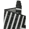thumbnail image 4 of Unique Loom Outdoor Modern Collection Area Rug - Achromatic (6' 1" Round Black and White), 4 of 9