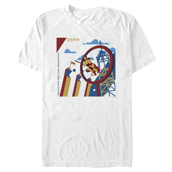 Mens Harry Potter Beautiful Day For Quidditch T Shirt