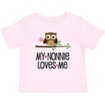 thumbnail image 3 of Inktastic My Nonnie Loves Me Grandchild Girls Baby T-Shirt, 3 of 5