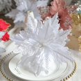 thumbnail image 1 of MesaSe Fake Flower Christmas Decoration Create Atmosphere Festive Sparkle-Effect Simulation Flower, 1 of 4