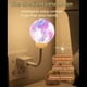 thumbnail image 5 of Moon Smart Night Light, Voice Activated LED Lamp,USB Plug-In Bedroom Night Light, 5 of 5