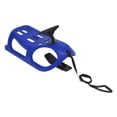 thumbnail image 6 of Blue Snow Racer Sled for Kids, Winter Sport Ski Sled Slider Board with Steering Wheel & Footrest, 220 lbs Capacity Snow Sled for Kids, Teenagers, Adult, 6 of 16