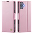 thumbnail image 2 of YEYKX for iPhone 16 Funda para Teléfono Funda para Teléfono con Billetera Magnética de 6,1 Pulgadas Funda Protectora de Cuero con Función de Tarjetero Funda con Tapa a Prueba de Golpes, Oro Rosa, 2 of 10