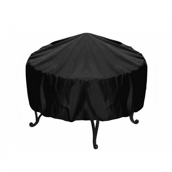 Bgsha Housse de Meuble 210D Housse de Gril Bbq Imperméable et Antipoussière Housse de Table Ronde