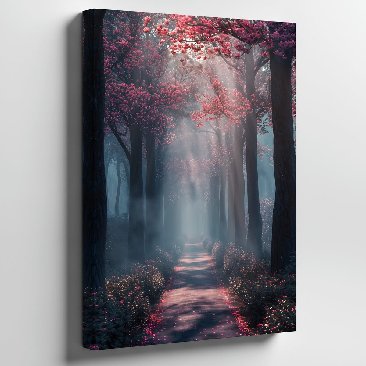 Dreamlike Forest Path Wall Art Print Enchanted Decor