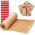thumbnail image 1 of Papel de embalaje onesimcr Honeycomb de 15 x 131 pies con 20 pegatinas, 1 of 6