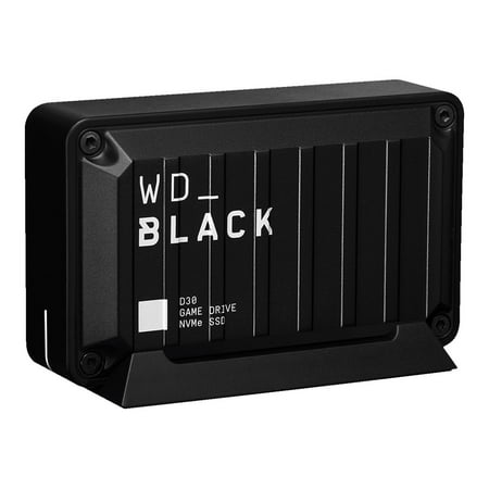WD - D30 1TB Game Drive for PlayStation and Xbox External USB Type-C Portable SSD - Black