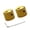 Golden, variant on 2Pcs Electric Guitar Bass Knobs Volumes Tone Control Knob Potentiometer Caps Metal Dome Knobs with Hole Guitar Parts